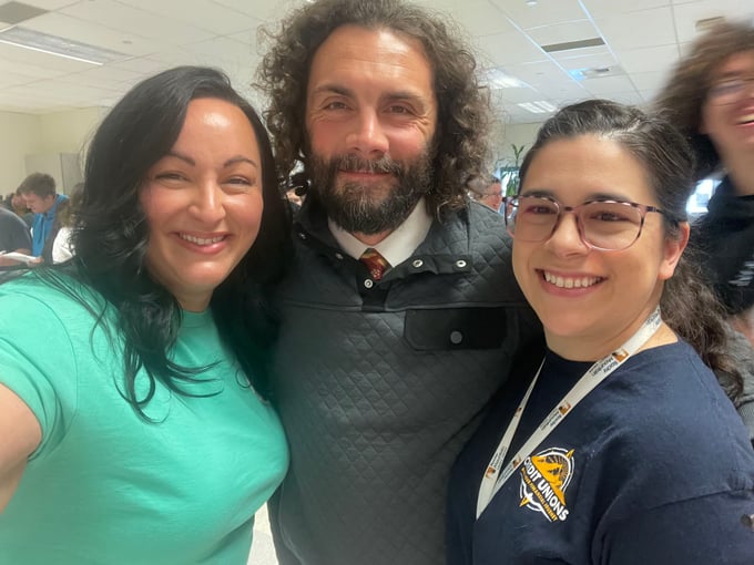 RMCU staff and PAL staff together at an event