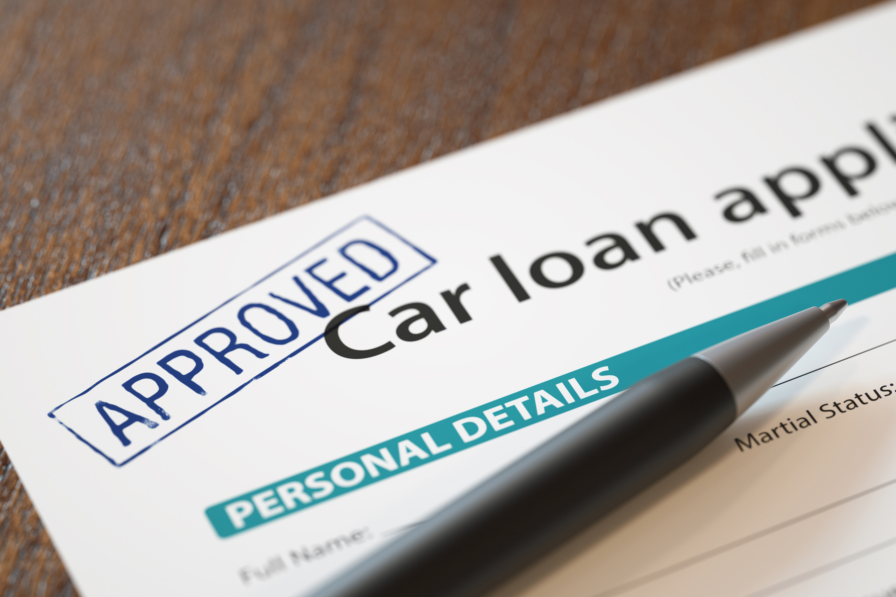 Car loan application