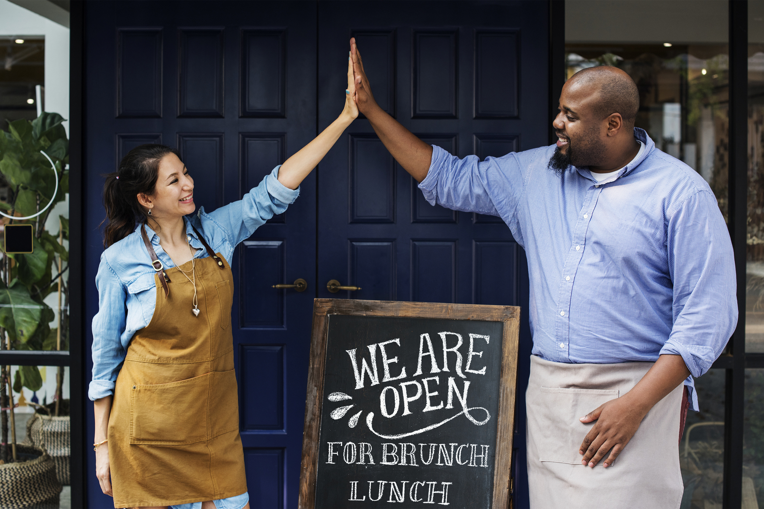 Business High Five