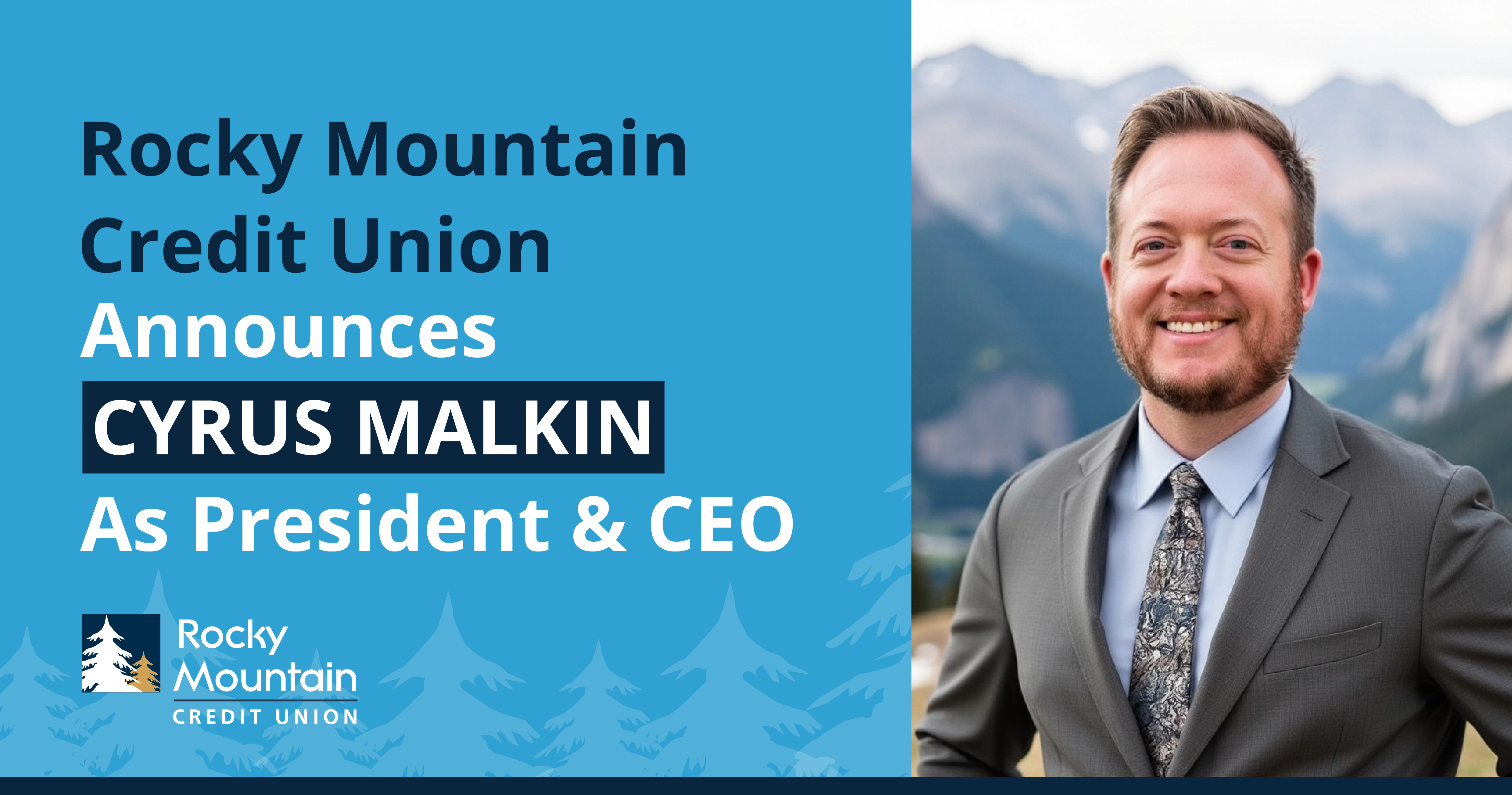 Photo of RMCU's new president and CEO Cyrus Malkin